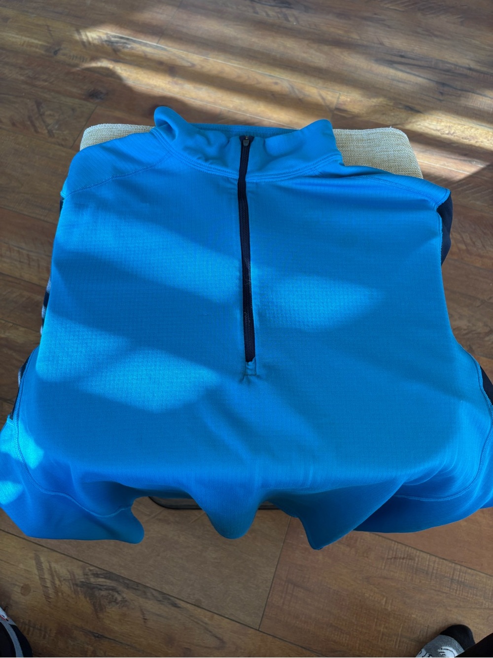 Patagonia Capilene Midweight Polartec 1/4 Zip Baselayer Women’s Small Blue
